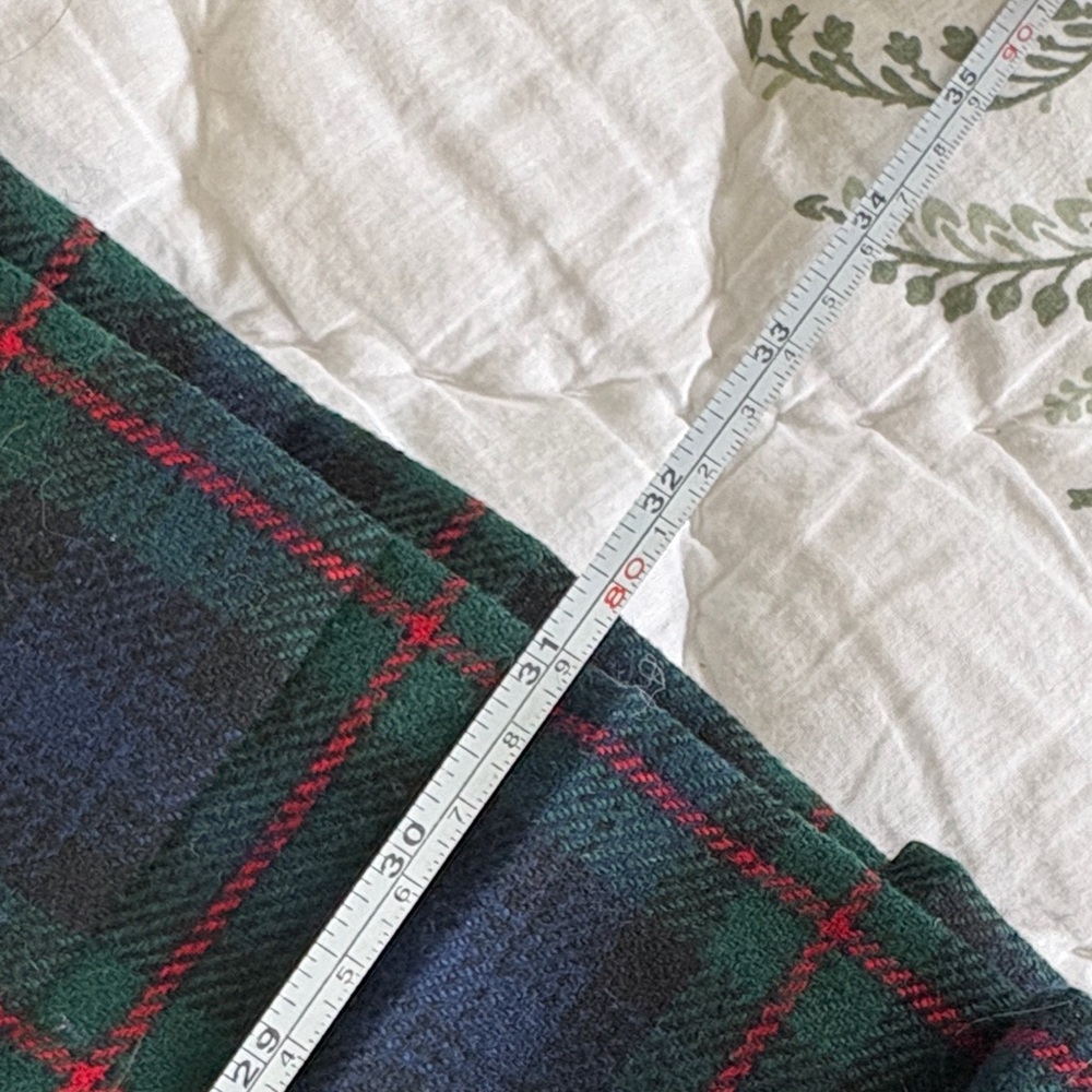 Vintage Pendleton Authentic Argyle Tartan Pleated Plaid Wool Skirt Size 8 - Picture 6 of 6